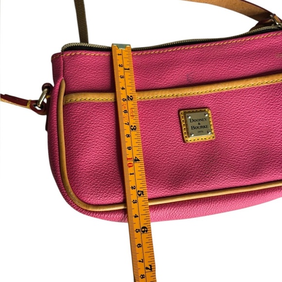 Dooney & Bourke Lola Pouchette Hot Pink Carley Collection Dooney &Bourke - Picture 12 of 12